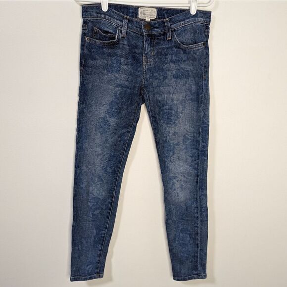 Current/Elliot The Stiletto Blue Rose Jeans - Picture 1 of 9